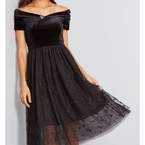 ModCloth - Uplifting Aura Off-Shoulder Dress